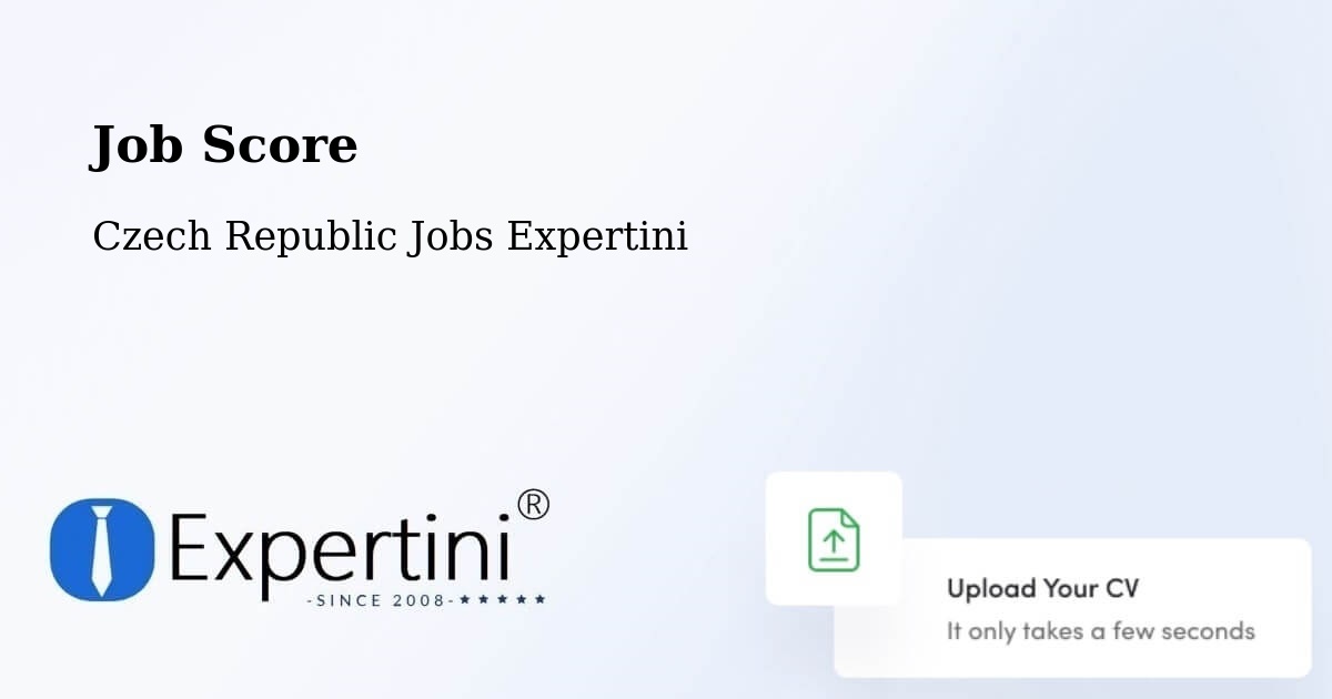 Job Score & Job Description Score Tool – Úsov - Czech Republic Jobs Expertini