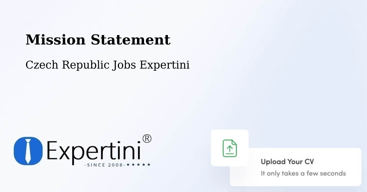 Corporate Mission – Úsov - Czech Republic Jobs Expertini