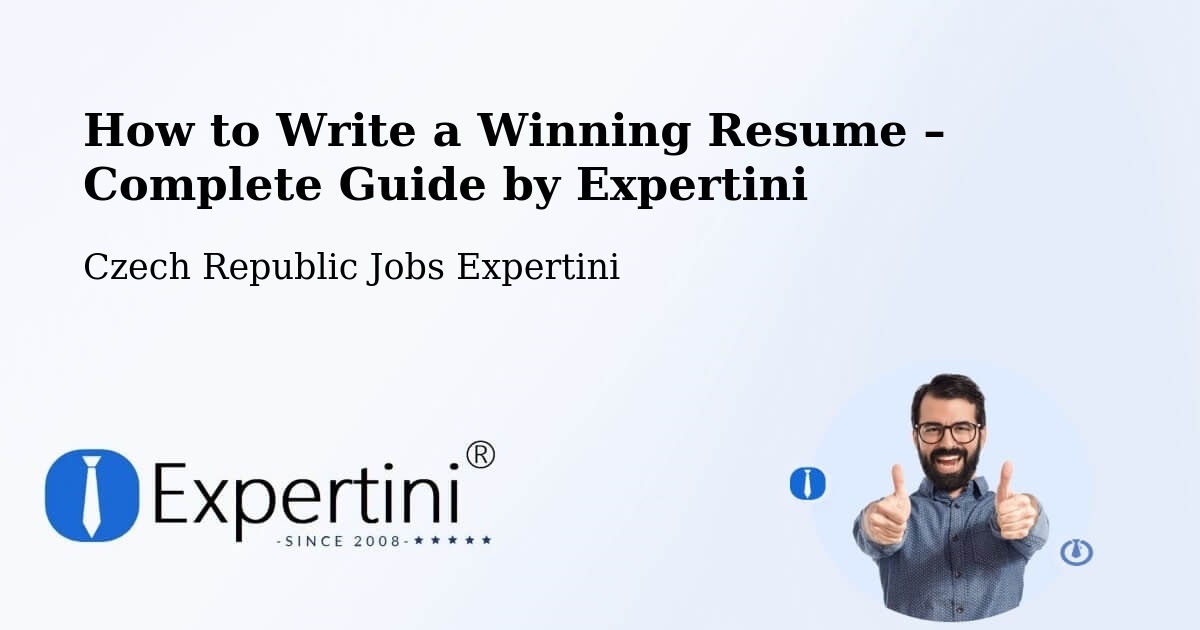 Resume Writing Guide for Job Seekers – Úsov - Úsov, Czech Republic Jobs Expertini